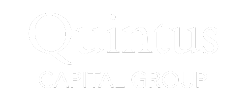 Quintus Capital Group white font logo